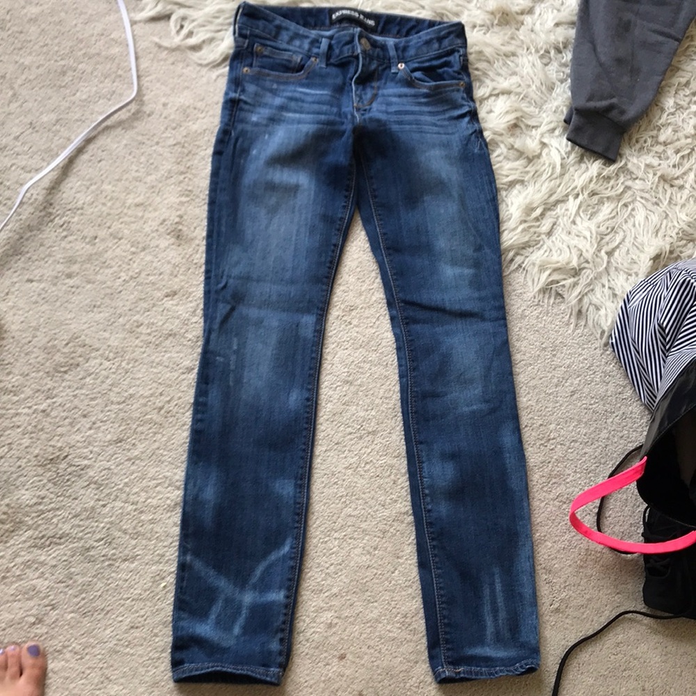 Ankle skinny express jeans